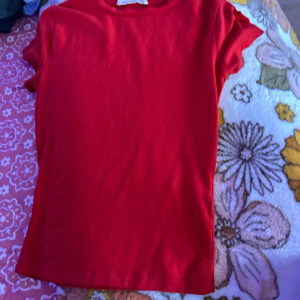 Cotton On Vibrant Red Kids Tee